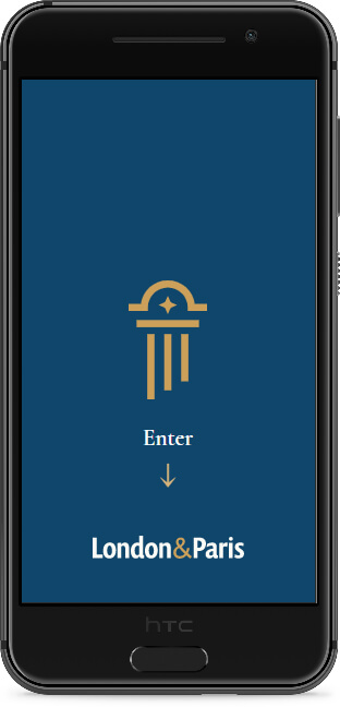 Website loader on a smartphone