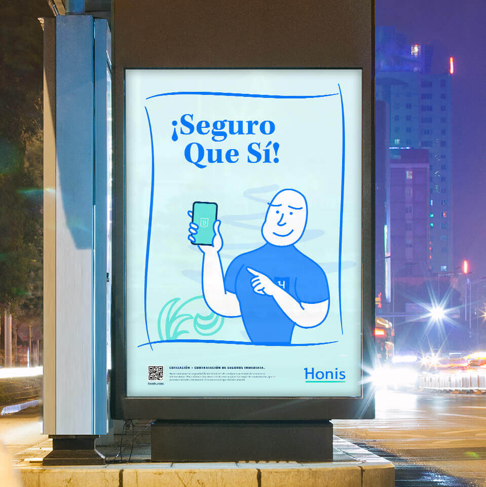 Honis street bilboard