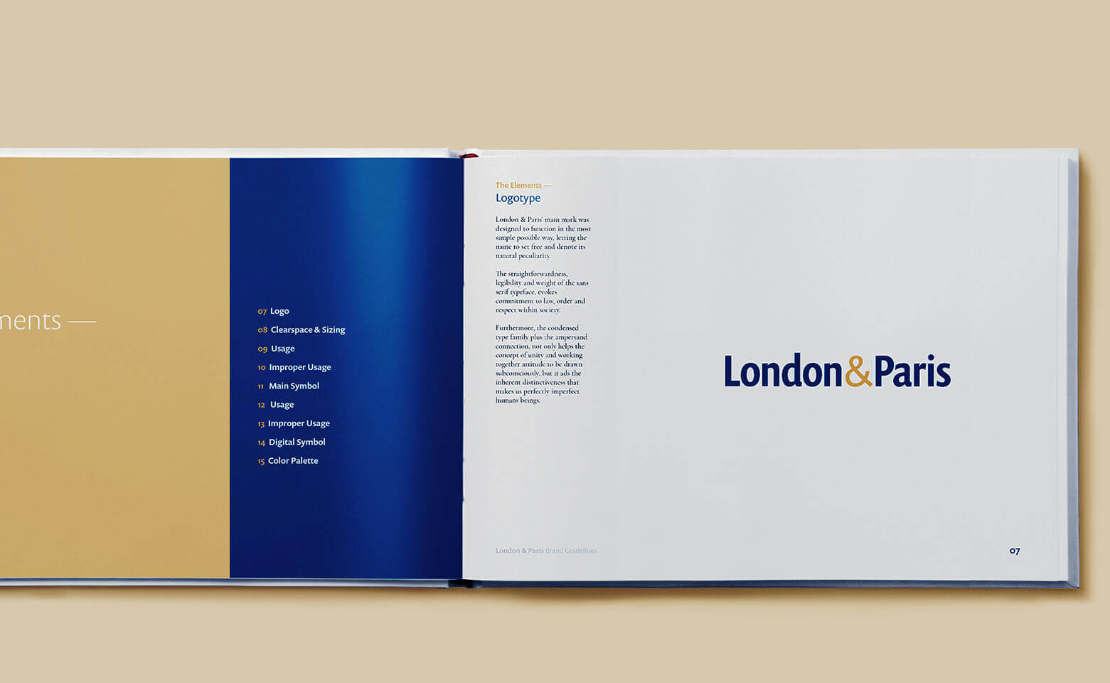Brand guidelines , Logo section