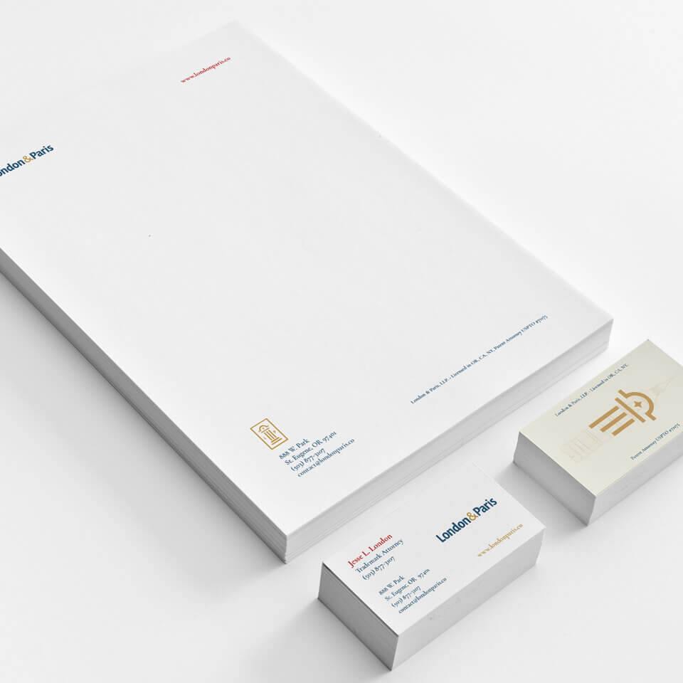 Custom letterhead